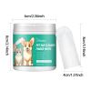 YEGBONG Pet Ear Cleaning Finger Wipes, 50 Count